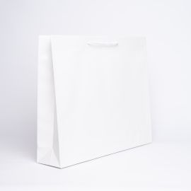 Gepersonaliseerde Gepersonaliseerde Noblesse papier zak 45x14x36 CM | NOBLESSE PAPIER ZAK | OFFSET BEDRUKKING OVER DE HELE ZAK