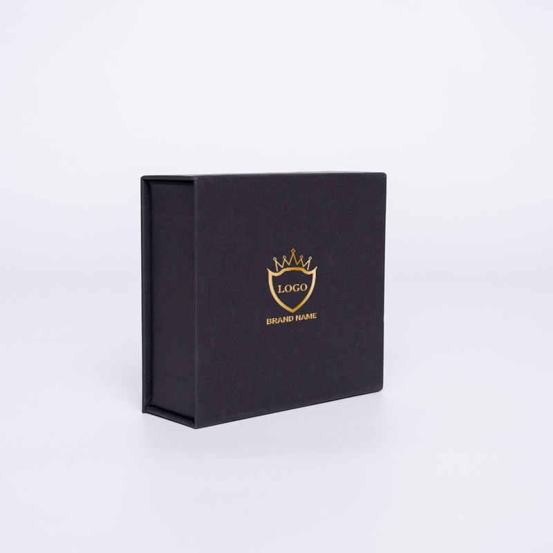 Caja magnética personalizada Sweetbox 10x9x3,5 CM | SWEET BOX | HOT FOIL STAMPING
