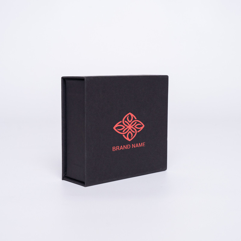 Customized Personalized Magnetic Box Sweetbox 10x9x3,5 CM | CAJA SWEET BOX | IMPRESIÓN SERIGRÁFICA DE UN LADO EN UN COLOR