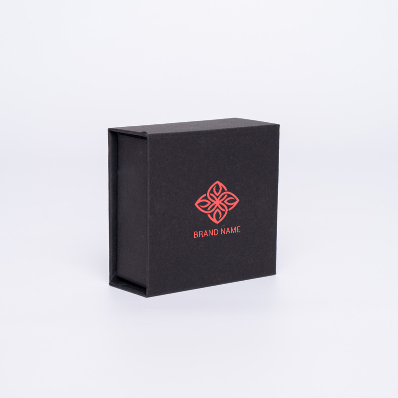 Gepersonaliseerde Gepersonaliseerde magnestische geschenkdoos Sweetbox 7x7x3 CM | SWEET BOX | ZEEFBEDRUKKING OP 1 ZIJDE IN 1 ...