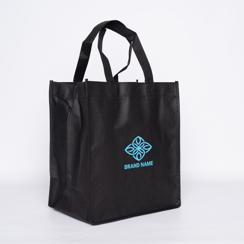 Customized Customized non-woven bottle bag 28x20x33 CM | NON-WOVEN TNT LUS BOTTLE BAG | SCREEN PRINTING ON ONE SIDE IN ONE CO...