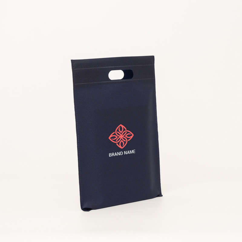 25x35 CM | NON-WOVEN TNT DKT BAG | SCREEN PRINTING ON TWO SIDES IN TWO COLORS
