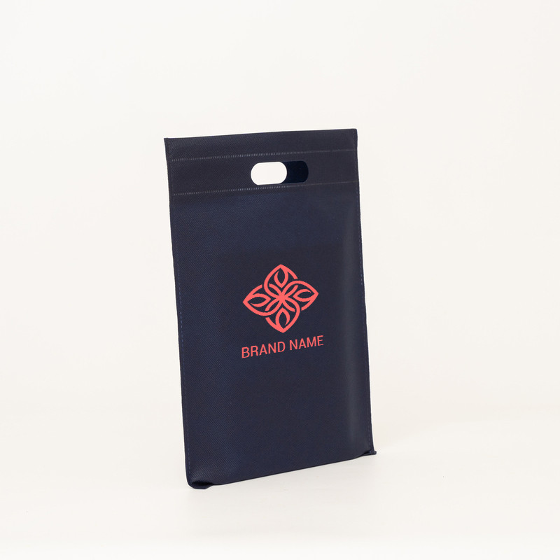 25x35 CM | NON-WOVEN TNT DKT BAG | SCREEN PRINTING ON TWO SIDES IN ONE COLOR