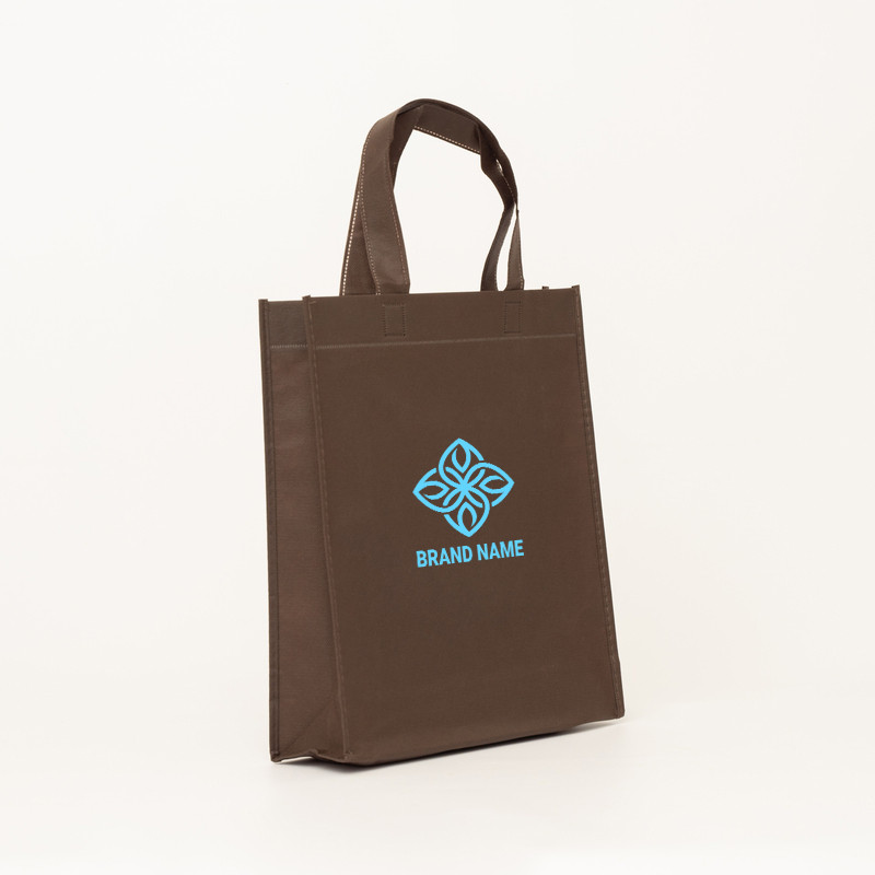 Customized Customized non-woven bag 30x10x35 CM | NON-WOVEN TNT LUS BAG| SCREEN PRINTING ON TWO SIDES IN ONE COLOR
