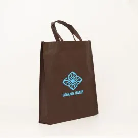 Tasche aus personalisiertem Vliesstoff 40x10x45 CM | NICHT GEWEBTER TNT LUS BEUTEL | SIEBDRUCK AUF EINER SEITE IN EINER FARBE