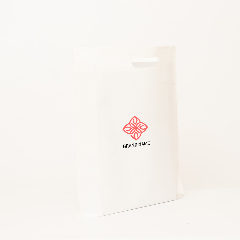 Customized Customized non-woven bag 40x45 CM | NIET-GEWEVEN TNT DKT ZAK | ZEEFDRUK AAN EEN ZIJDE IN TWEE KLEUREN