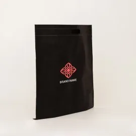Bolsa de tela no tejida a medida 50x50 CM | BOLSA NO TEJIDA TNT DKT | SERIGRAFÍA A DOS CARAS EN DOS COLORES