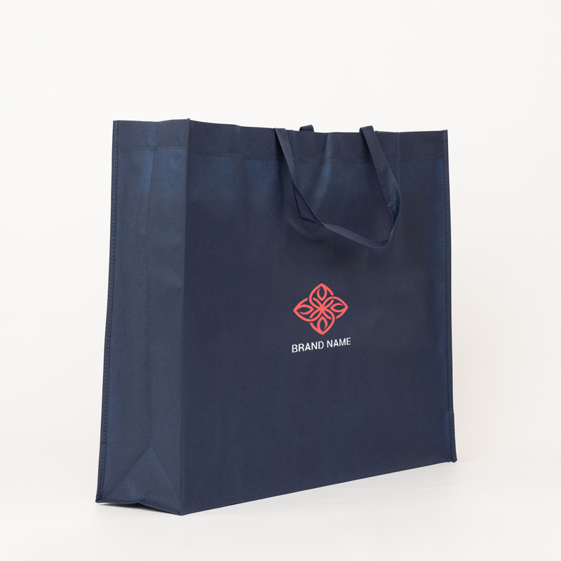 Customized Customized non-woven bag 60x15x50 CM | NON-WOVEN TNT LUS BAG| SCREEN PRINTING ON ONE SIDE IN TWO COLORS