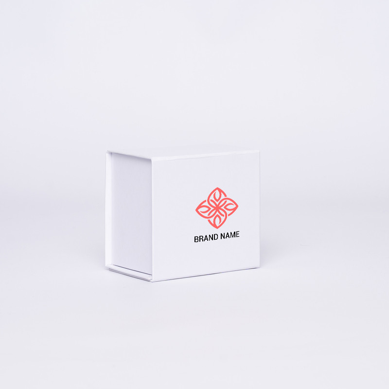 Caja magnética personalizada Wonderbox 10x10x7 CM | WONDERBOX (ARCO) | IMPRESSION EN SÉRIGRAPHIE SUR UNE FACE EN DEUX COULEURS