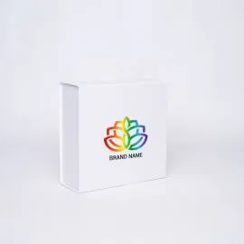 Gepersonaliseerde Gepersonaliseerde magnetische geschenkdoos Wonderbox 15x15x5 CM | WONDERBOX | DIGITALE BEDRUKKING OP GEDEFI...