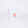 Boîte aimantée personnalisée Wonderbox 18x18x8 CM | WONDERBOX (ARCO) | IMPRESSION EN SÉRIGRAPHIE SUR UNE FACE EN DEUX COULEURS