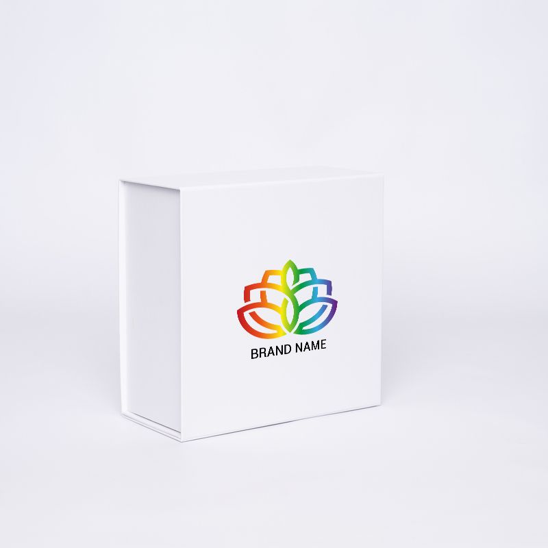 Gepersonaliseerde Gepersonaliseerde magnetische geschenkdoos Wonderbox 22x22x10 CM | WONDERBOX | IMPRESSION NUMERIQUE ZONE PR...