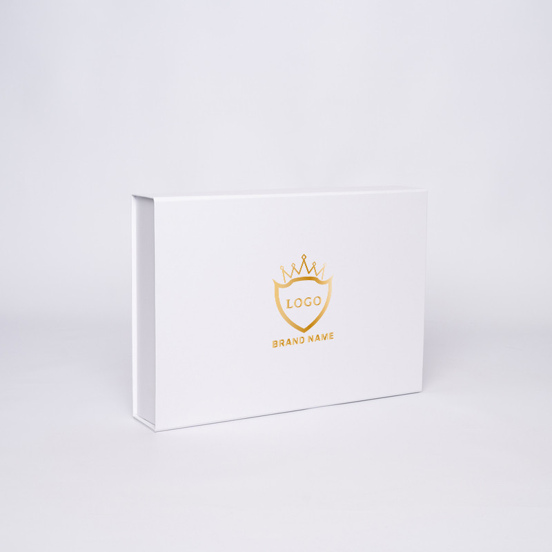 Customized Personalized Magnetic Box Wonderbox 37x26x6 CM | WONDERBOX | STANDARD PAPER | HOT FOIL STAMPING