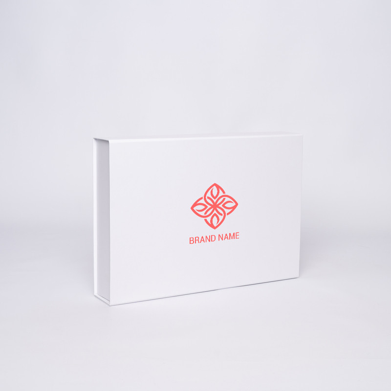 Scatola magnetica personalizzata Wonderbox 37x26x6 CM | WONDERBOX | CARTA STANDARD | STAMPA SERIGRAFICA SU UN LATO IN UN COLORE