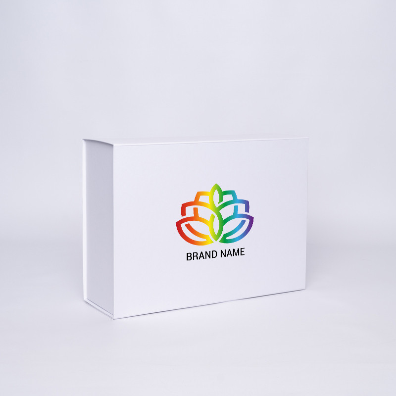 Boîte aimantée personnalisée Wonderbox 38x28x12 CM | WONDERBOX (ARCO) | IMPRESSION NUMERIQUE ZONE PRÉDÉFINIE