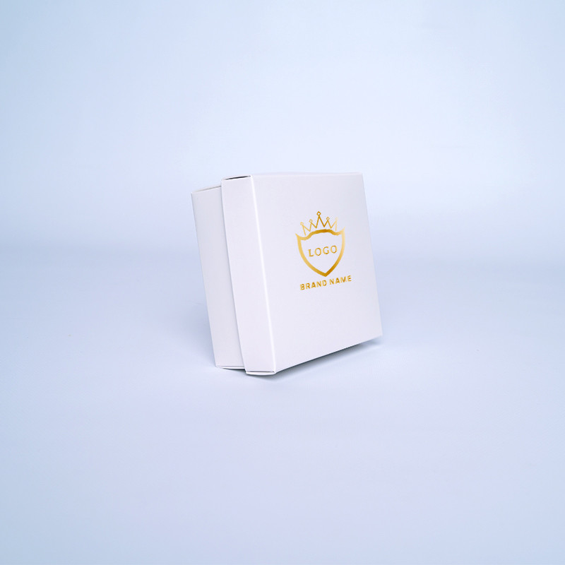 Customized Personalized foldable box Campana 8x8x4 CM | CAMPANA | HOT FOIL STAMPING