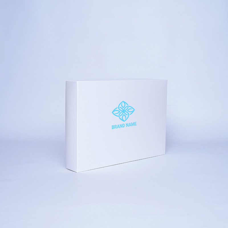 Customized Personalized foldable box Campana 37x26x6 CM | CAMPANA | IMPRESSION EN SÉRIGRAPHIE SUR UNE FACE EN UNE COULEUR