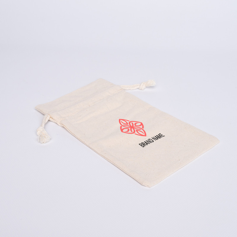 13x22,5 CM | COTTON POUCH | SCREEN PRINTING ON ONE SIDE IN TWO COLOURS