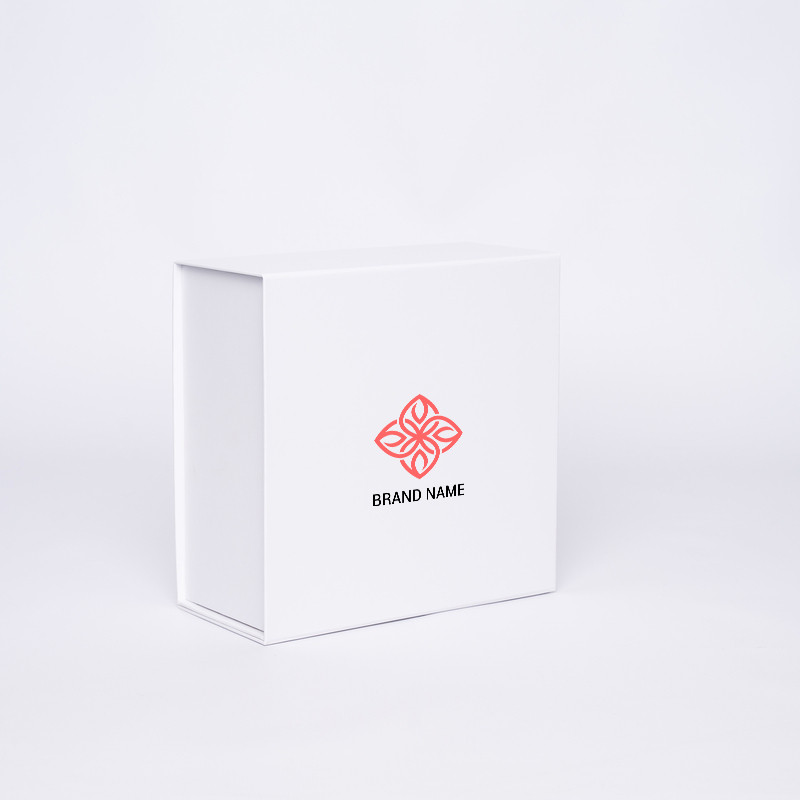 Personalisierte Magnetbox Wonderbox 30x30x12 CM | WONDERBOX | STANDARDPAPIER | SIEBDRUCK AUF EINER SEITE IN ZWEI FARBEN