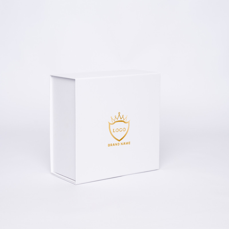 Customized Personalized Magnetic Box Wonderbox 22x22x5 CM | WONDERBOX |STANDARD PAPER | HOT FOIL STAMPING