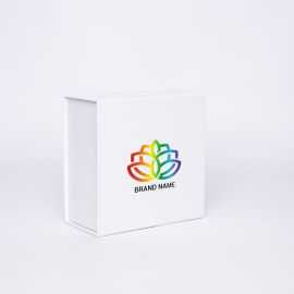 Gepersonaliseerde Gepersonaliseerde magnetische geschenkdoos Wonderbox 22x22x5 CM | WONDERBOX | DIGITALE BEDRUKKING OP GEDEFI...