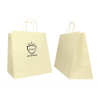 Shopping bag personalizzata Safari 32x20x33 CM | BORSA DI CARTA SAFARI WIDE BACKGROUND | STAMPA FLEXO IN UN COLORESU ENTRAMBI...