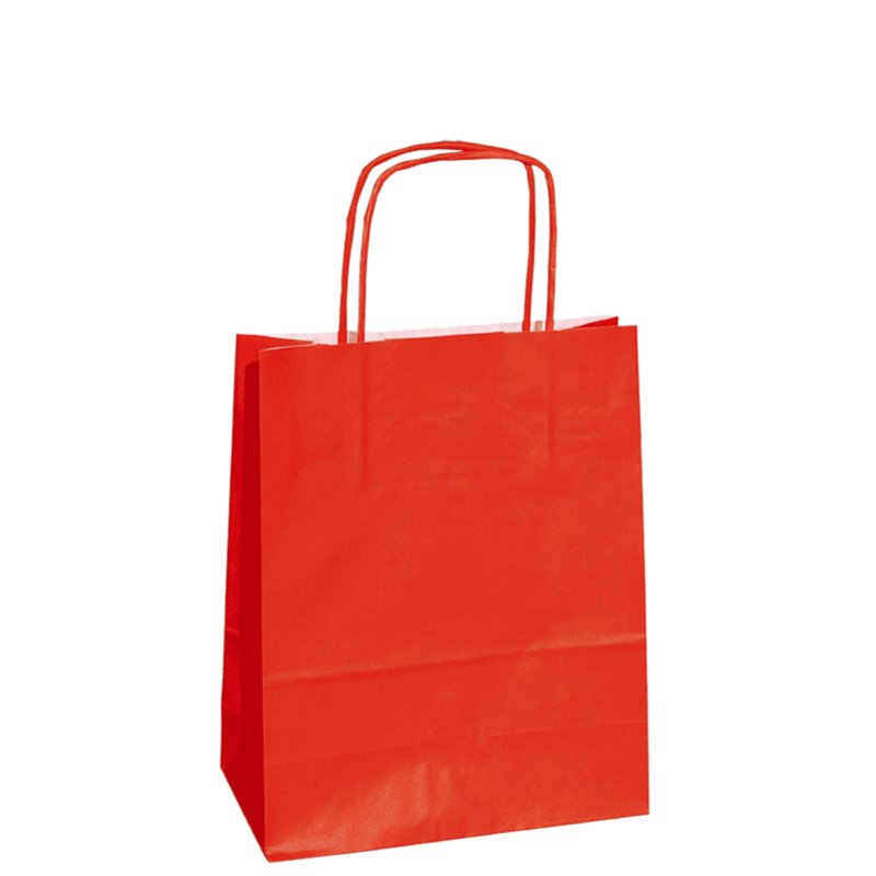 54x14x45 CM 54x14x45 CM | PAPER BAG SAFARI | FLEXO PRINTING IN ONE COLOR ON PRE-DEFINED AREAS ON BOTH SIDES