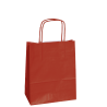 Customized 26x11x34,5 26x11x34,5 CM | PAPER BAG SAFARI | FLEXO PRINTING IN ONE COLOR ON PRE-DEFINED AREAS ON BOTH SIDES