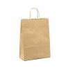 Gepersonaliseerde 54x14x45 54x14x45 CM | PAPER BAG SAFARI | FLEXO PRINTING IN ONE COLOR ON PRE-DEFINED AREAS ON BOTH SIDES