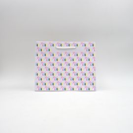 25 x 11 x 20 cm | Papiertasche mit Kordel | Offsetdruck