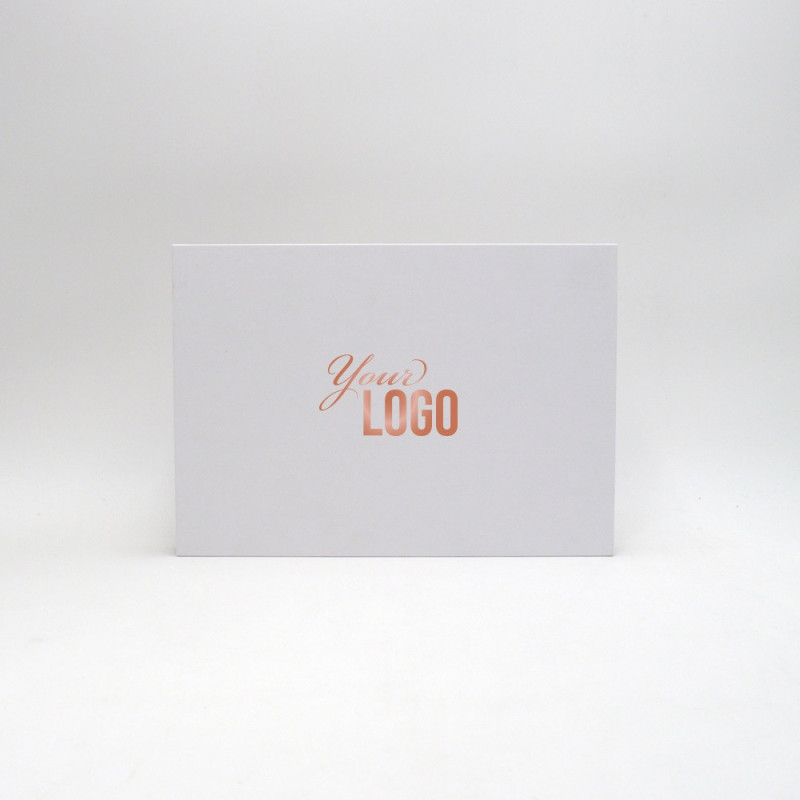Boîte aimantée personnalisée Hingbox 30x21x2 CM | HINGBOX | IMPRESSION À CHAUD