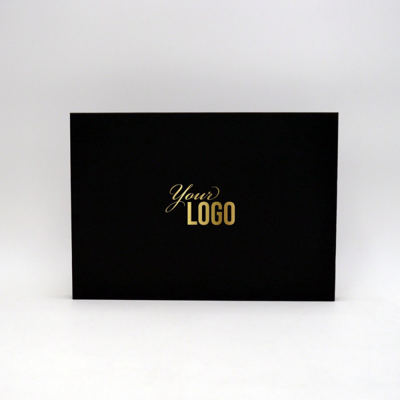 Customized Personalized Magnetic Box Hingbox 30x21x2 CM | HINGBOX | HOT FOIL STAMPING