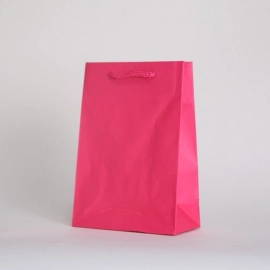 Shopping bags con manici in corda o nastri Busta NOBLESSE Elastokraft