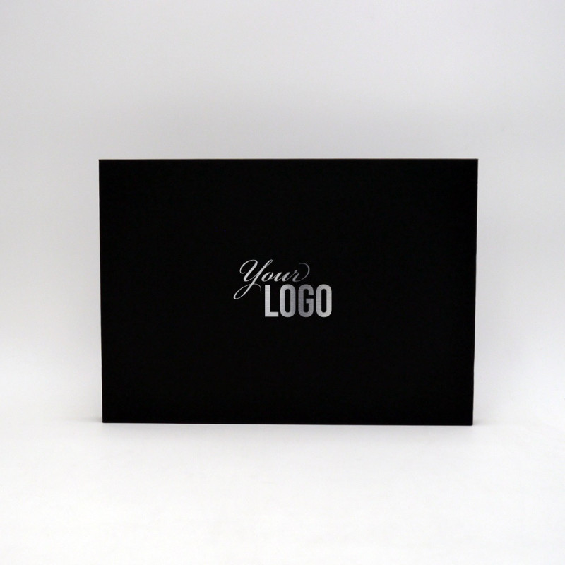 Customized Personalized Magnetic Box Hingbox 30x21x2 CM | HINGBOX | HOT FOIL STAMPING