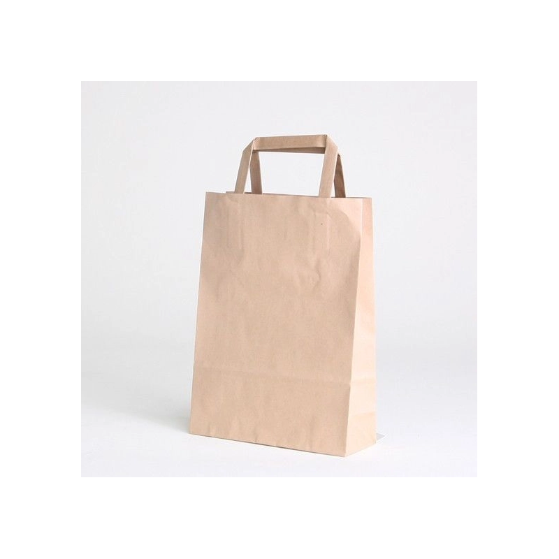 Brown kraft flat handles bag - Home - Centuryprint