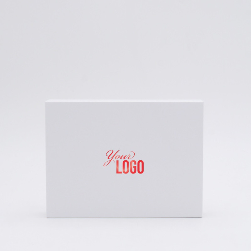 Boîte aimantée personnalisée Hingbox 21x15x2 CM | HINGBOX | IMPRESSION À CHAUD