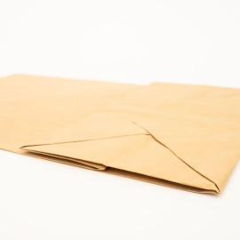 Bolsas De Papel Hechas A Máquina Bolsa box en kraft marron