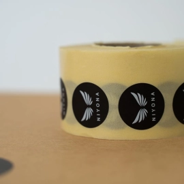 Gepersonaliseerde Gepersonaliseerde stickers Ronde etikette (3/06)