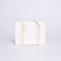 Taschen mit Seil- oder Bandgriffen 100% recycelbare NOBLESSE HIGHCARE Papiertüten