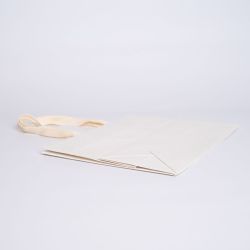 Gepersonaliseerde Tassen met handvatten van touw of linten Papieren zak Noblesse Highcare