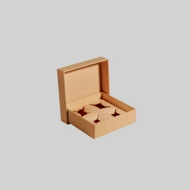 TWINPART | 7,8X7,8X2,2 CM | BOX MIT DECKEL UND EINSATZ