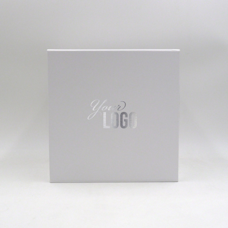 Customized Personalized Magnetic Box Cubox 22x22x22 CM | CUBOX | HOT FOIL STAMPING