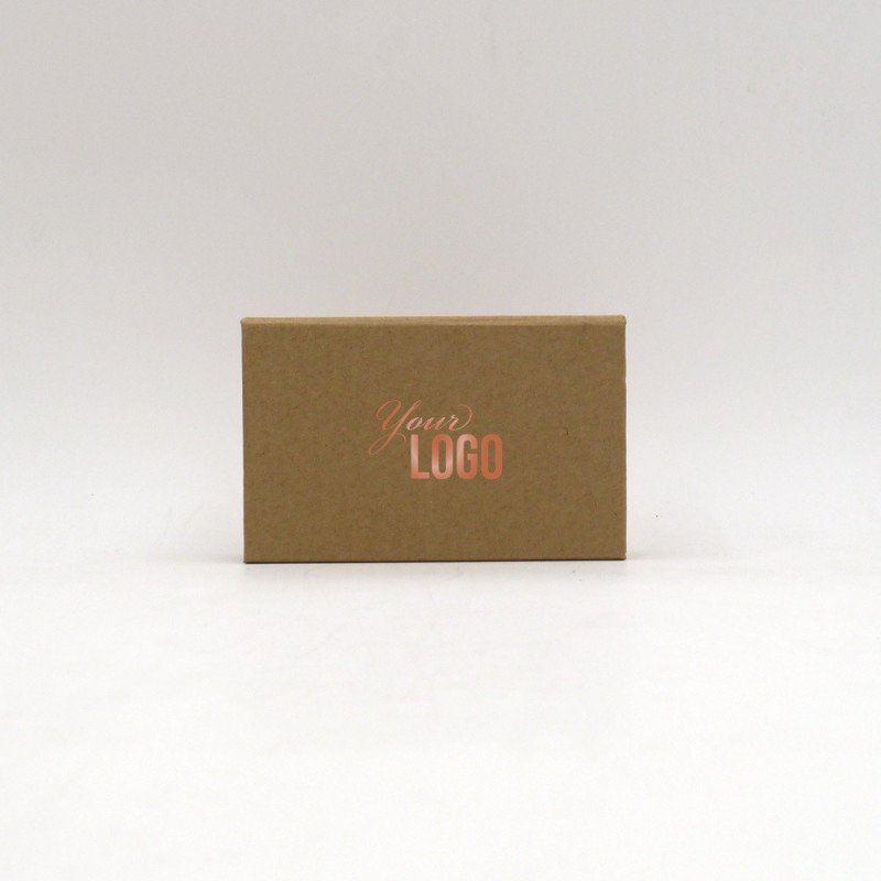 Customized Personalized Magnetic Box Hingbox 12x7x2 CM | HINGBOX | HOT FOIL STAMPING