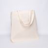 COTTON BAG | 38x 42 CM | TOTE BAG WITH POCKET