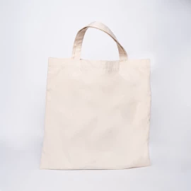 BAUMWOLLTASCHE | 38x 42 CM | TOTE-TASCHE MIT TASCHE