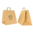 NATUUR KRAFT BOX TAS MET PLATTE HANDVATTEN