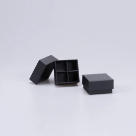 TWINPART | 6X6X2,9 CM | SCATOLA CON COPERCHIO E INSERTO