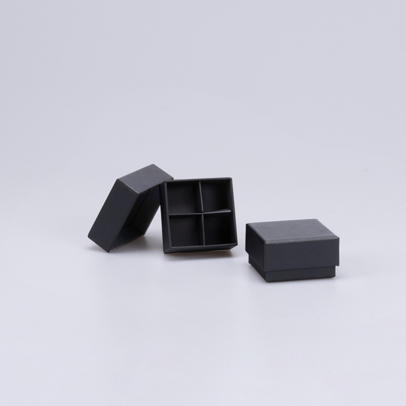 TWINPART | 6X6X2,9 CM | DOOS MET DEKSEL EN INLEG