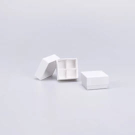 TWINPART | 6X6X2,9 CM | SCATOLA CON COPERCHIO E INSERTO