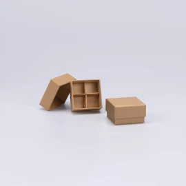 TWINPART | 6X6X2.9 CM | BOX WITH LID AND INSERT